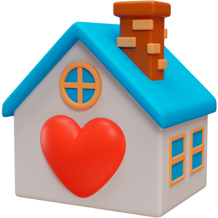 Casa con un corazon